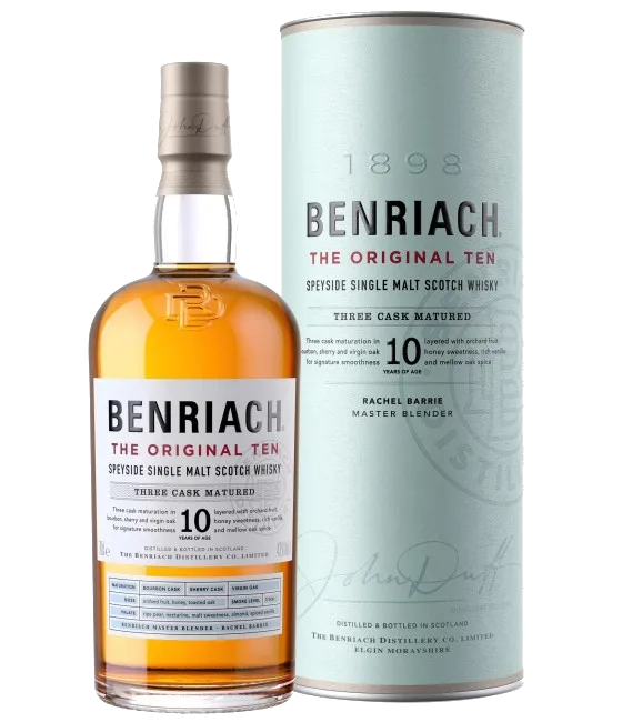 Benriach The Original Ten (10 Years Old), fles bij slijterij t Bockje in Bathmen