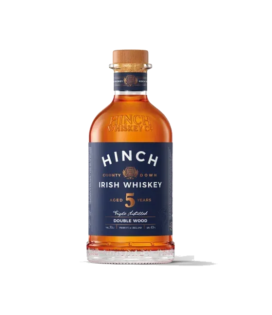 Hinch 5 Years Old Double Wood, fles bij slijterij t Bockje in Bathmen