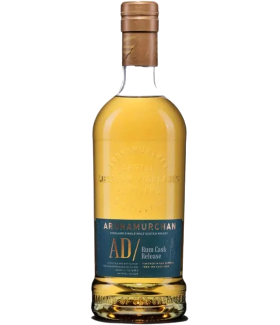 Ardnamurchan AD Rum Cask Release, fles bij slijterij t Bockje in Bathmen