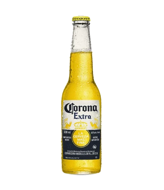 Corona, fles bij slijterij t Bockje in Bathmen
