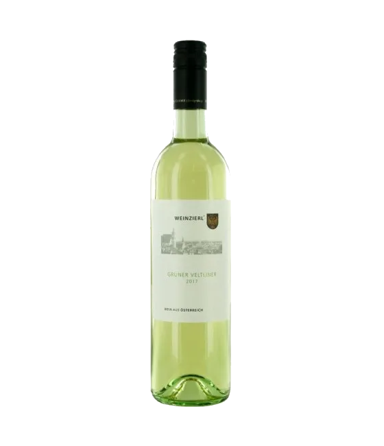 Weinzierl Grüner Veltliner, fles bij slijterij t Bockje in Bathmen