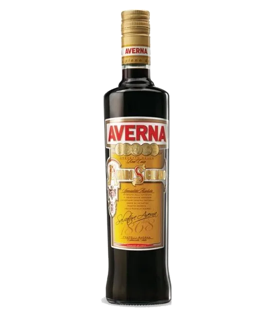 AVERNA Amaro Siciliano, fles bij slijterij t Bockje in Bathmen
