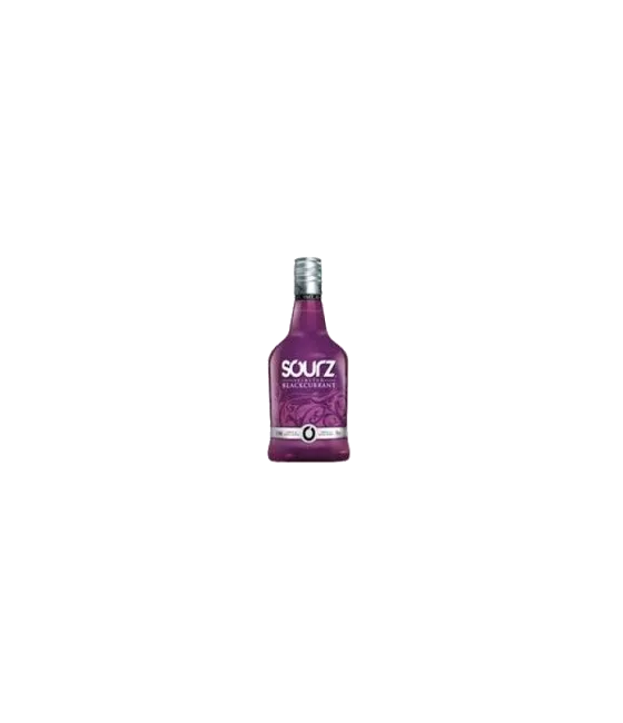 Sourz Blackcurrant, fles bij slijterij t Bockje in Bathmen
