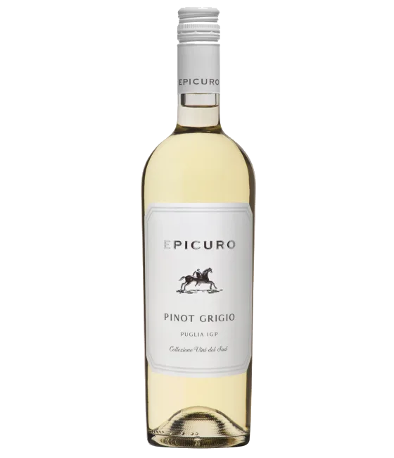 Epicuro Pinot Grigio, fles bij slijterij t Bockje in Bathmen