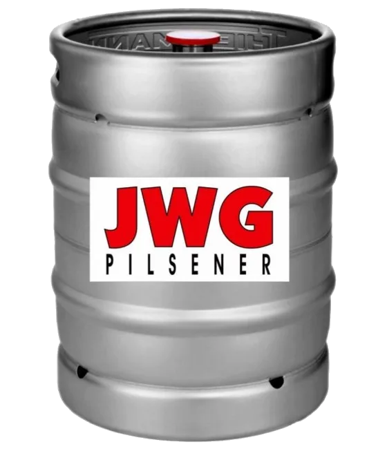 JWG Pils fust 50 Ltr. 4,8 %, fles bij slijterij t Bockje in Bathmen