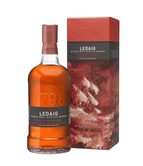 Ledaig Sinclair Series Rioja Cask Finish, fles bij slijterij t Bockje in Bathmen
