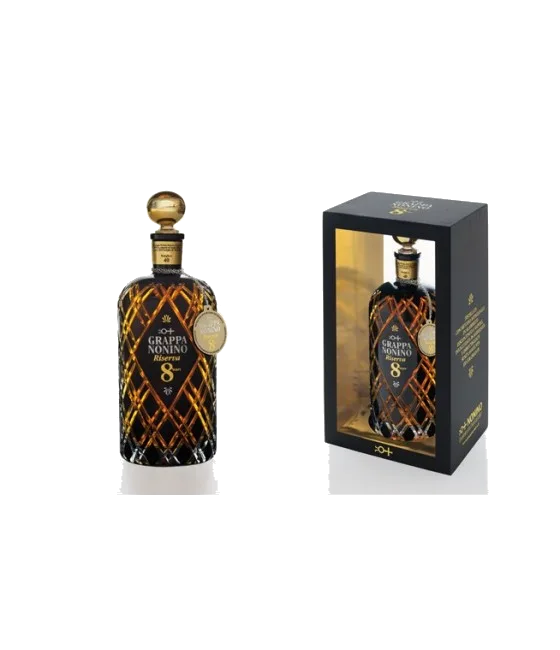 Nonino – Grappa Riserva 8Y, fles bij slijterij t Bockje in Bathmen
