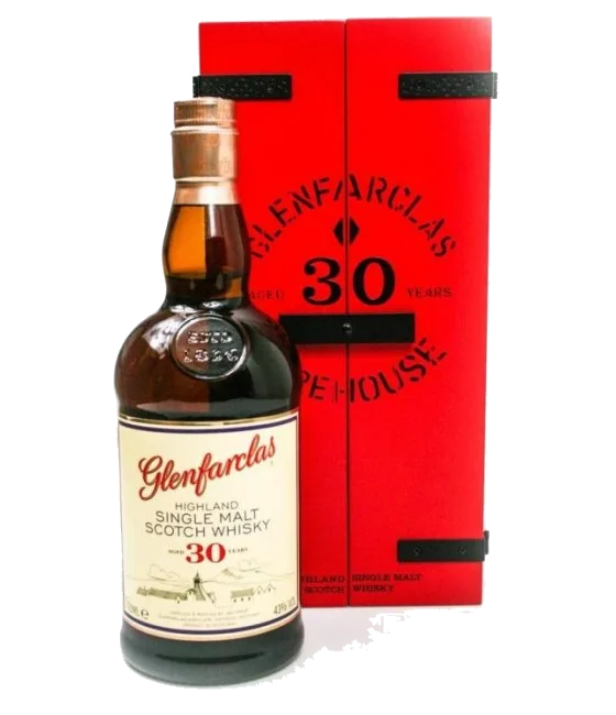Glenfarclas 30 Years Old Single Speyside Single Malt Whisky, fles bij slijterij t Bockje in Bathmen