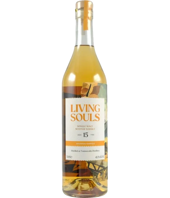 Living Souls Tamnavulin 15 Years Old, fles bij slijterij t Bockje in Bathmen