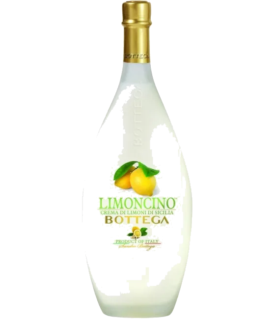 BOTTEGA Crema Limoncino, fles bij slijterij t Bockje in Bathmen