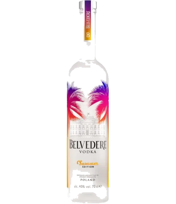 Belvedere Vodka Summer Edition, fles bij slijterij t Bockje in Bathmen
