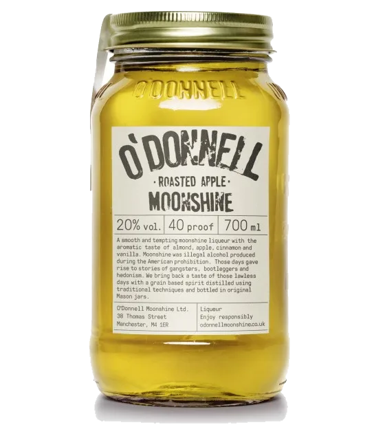 O’Donnell Moonshine Roasted Apple, fles bij slijterij t Bockje in Bathmen