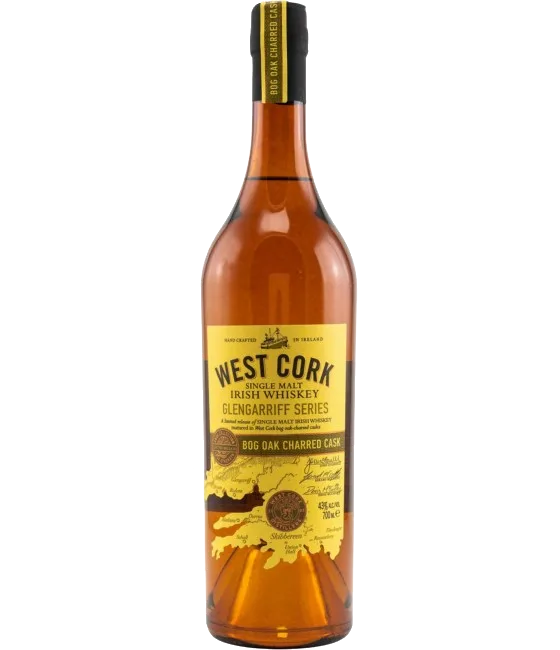 West Cork Bog Oak Charred Cask, fles bij slijterij t Bockje in Bathmen