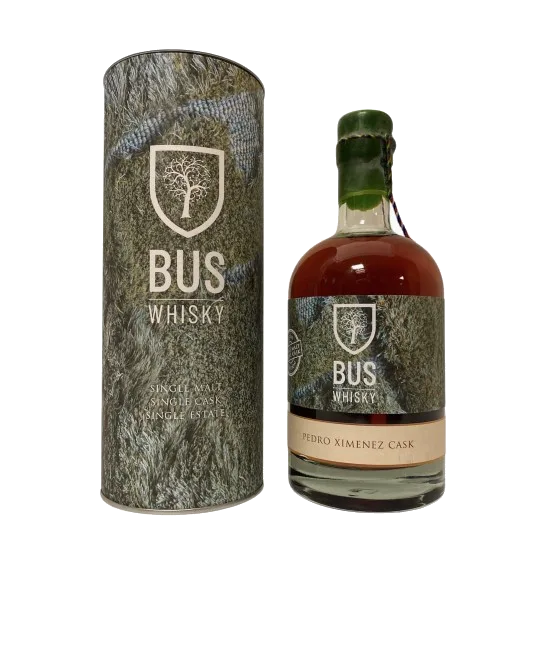 BUS Single Malt Whisky PX Cask, fles bij slijterij t Bockje in Bathmen