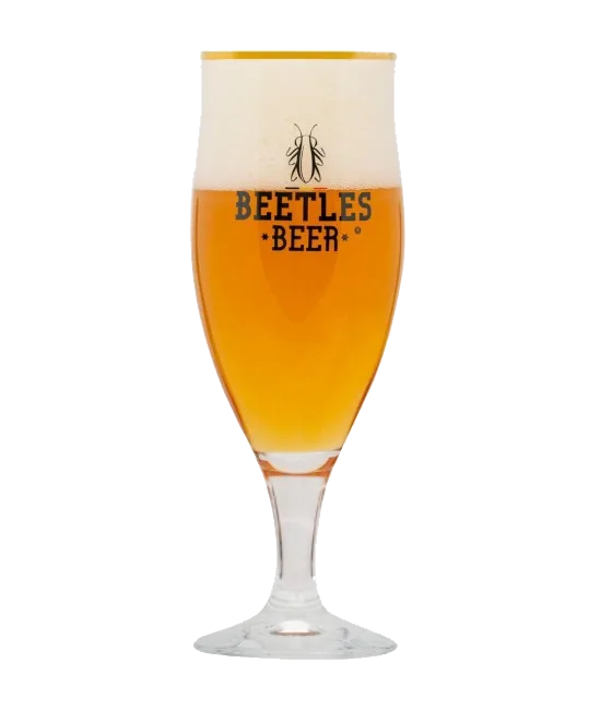 Beetles Beer Glas, fles bij slijterij t Bockje in Bathmen