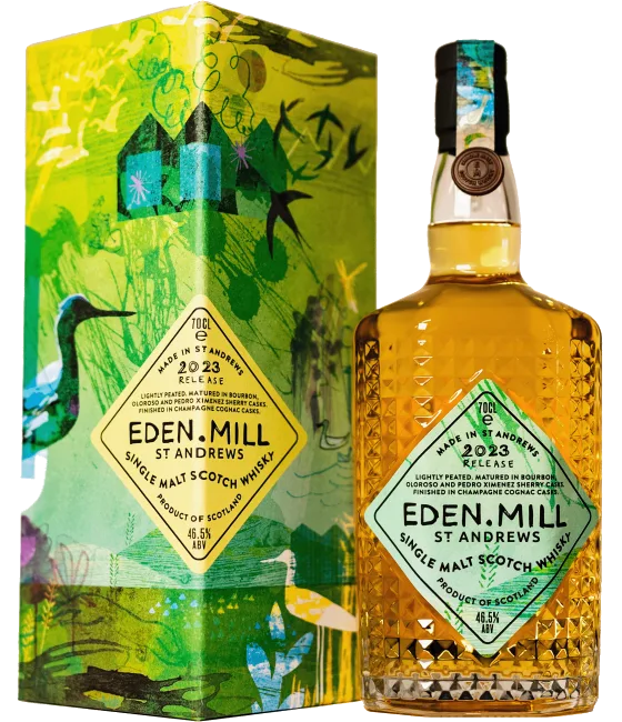 Eden Mill St. Andrews 2023 Release, fles bij slijterij t Bockje in Bathmen