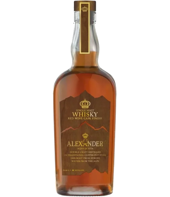 Bottega Single Malt Whisky Red Wine Cask, fles bij slijterij t Bockje in Bathmen