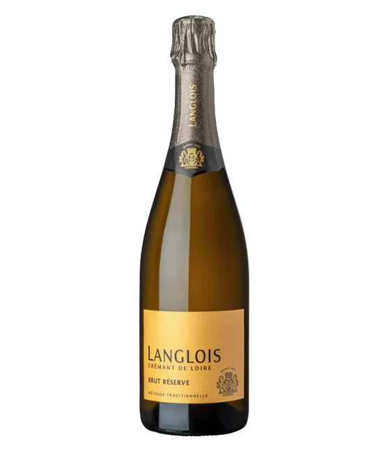 Langlois Crémant de Loire Brut Réserve, fles bij slijterij t Bockje in Bathmen