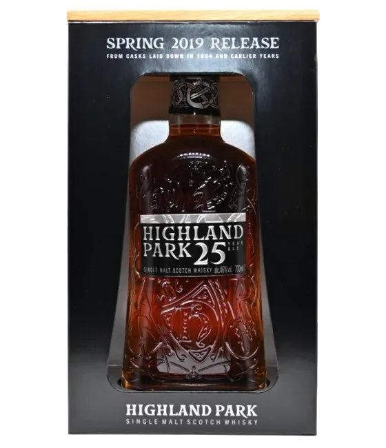 Highland Park 25 Years Old, fles bij slijterij t Bockje in Bathmen