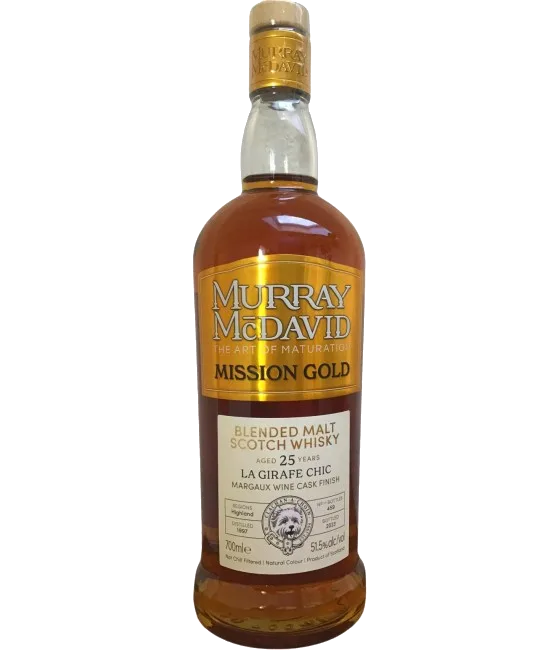 Murray McDavid La Girafe Chic 1997, fles bij slijterij t Bockje in Bathmen