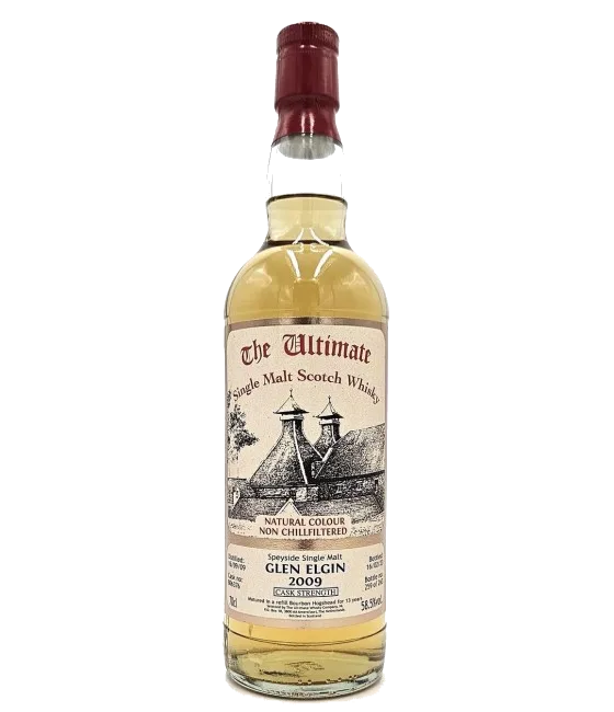 The Ultimate Glen Elgin 2009 Cask Strength, fles bij slijterij t Bockje in Bathmen
