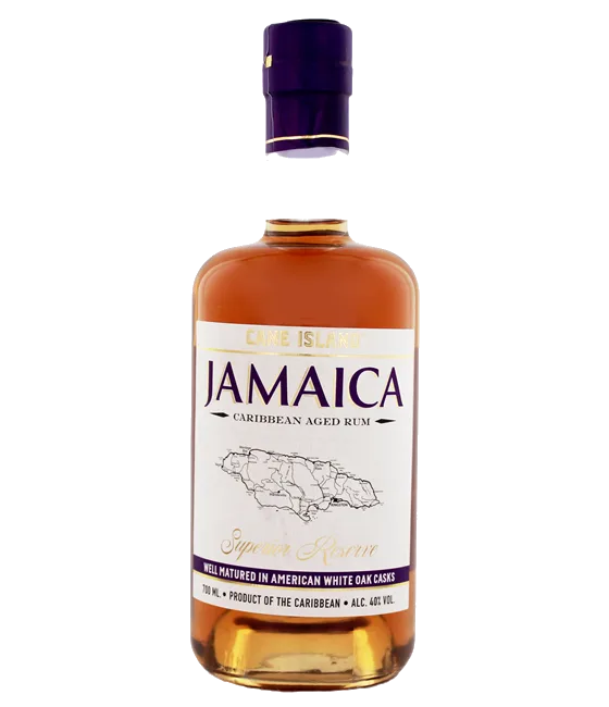 Cane Island Jamaica rum, fles bij slijterij t Bockje in Bathmen