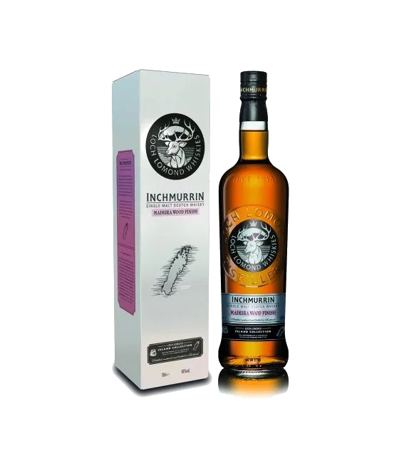 Inchmurrin Madeira Wood Finish Single Malt Scotch Whisky, fles bij slijterij t Bockje in Bathmen