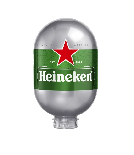 Heineken Blade 8 liter, fles bij slijterij t Bockje in Bathmen