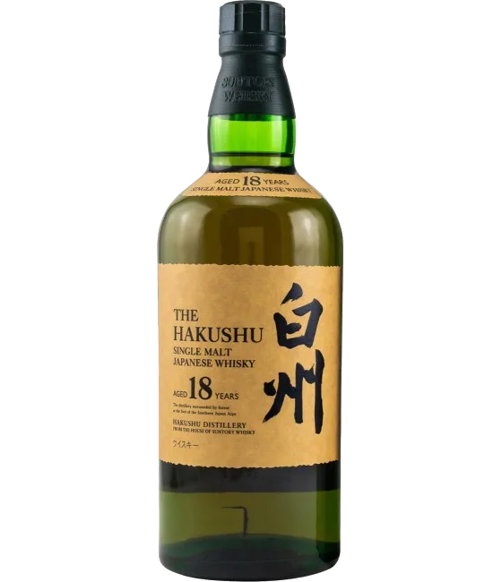 Hakushu 18 Years Old Single Malt Japanese Whisky, fles bij slijterij t Bockje in Bathmen