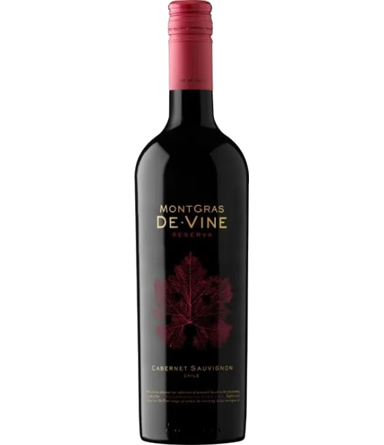 MontGras De Vine Cabernet Sauvignon 2021, fles bij slijterij t Bockje in Bathmen