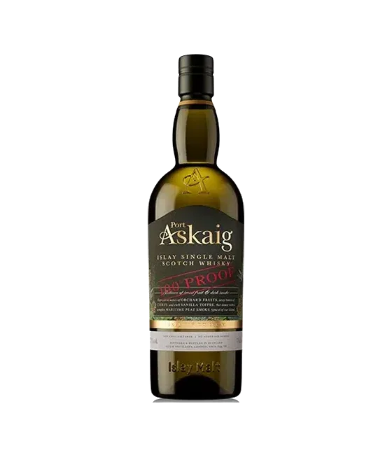 Port Askaig 100 Proof, fles bij slijterij t Bockje in Bathmen