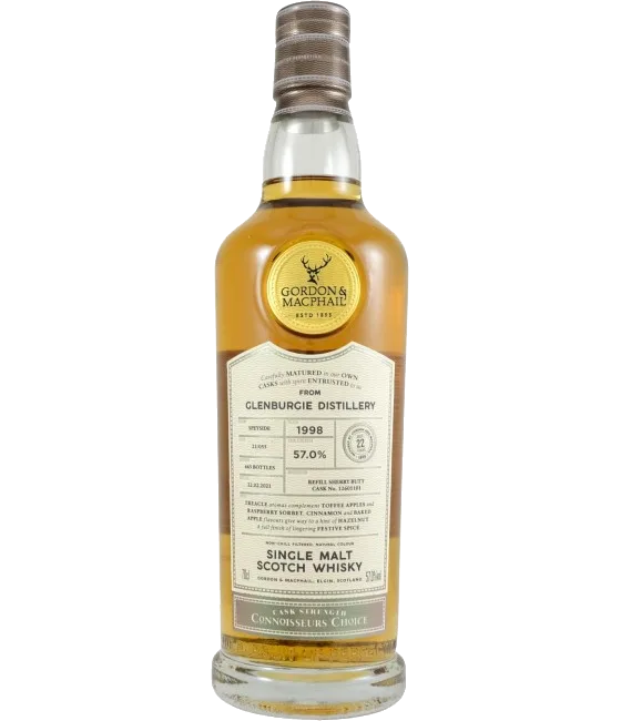 Gordon & MacPhail 22 Years Old Glenburgie 1998, fles bij slijterij t Bockje in Bathmen