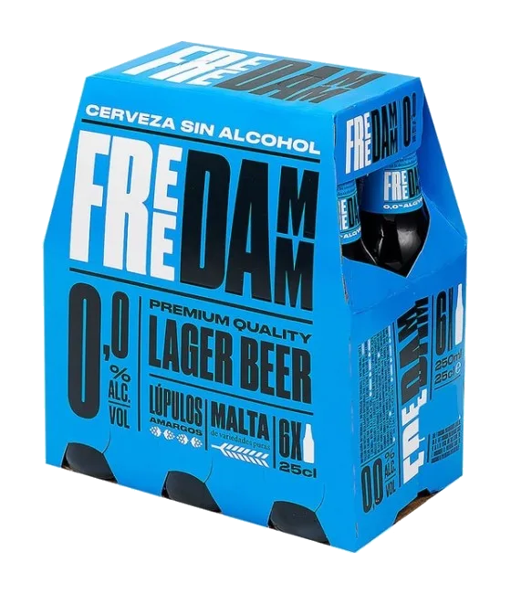 Estrella Free Damm Glutenvrij, fles bij slijterij t Bockje in Bathmen