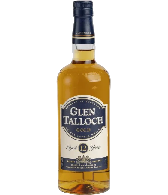 Glen Talloch Gold 12 Years Old, fles bij slijterij t Bockje in Bathmen