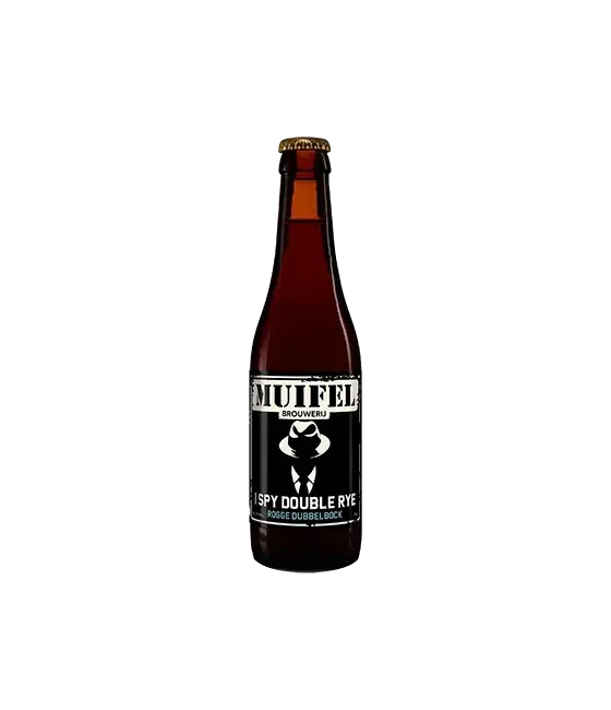 Muifel I Spy Double Rye, fles bij slijterij t Bockje in Bathmen