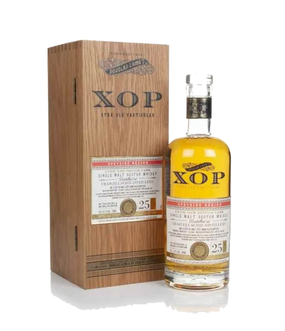 XOP Craigellachie 25 Years Old Vintage 1995, fles bij slijterij t Bockje in Bathmen