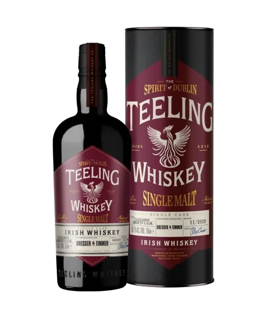 Teeling Drouin Cask – Single Cask voor Bresser & Timmer, fles bij slijterij t Bockje in Bathmen