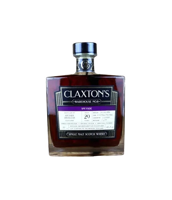 Claxton’s Warehouse No.8 Speyside 29 YO, fles bij slijterij t Bockje in Bathmen