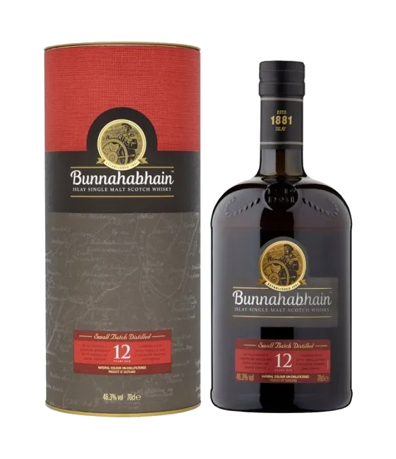 Bunnahabhain 12 Years Old, fles bij slijterij t Bockje in Bathmen