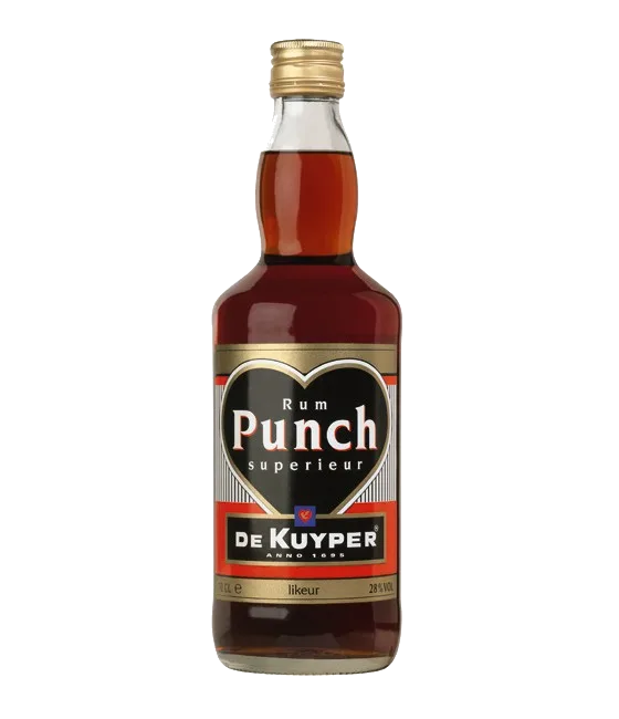 De Kuyper Rumpunch, fles bij slijterij t Bockje in Bathmen