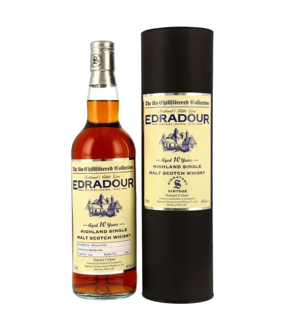 Edradour 10YO 2016 THE Unchillfiltered Collection #234, fles bij slijterij t Bockje in Bathmen