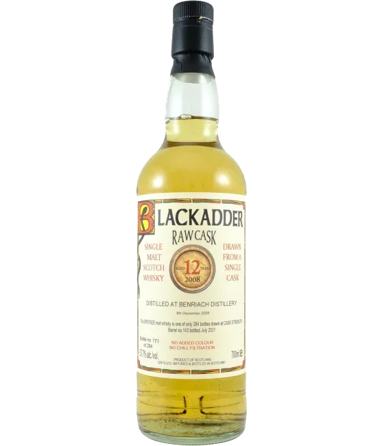 Blackadder Benriach 12 Years Old