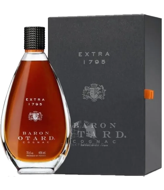 BARON OTARD Cognac Extra 1795, fles bij slijterij t Bockje in Bathmen