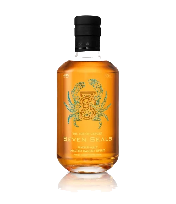 Seven Seals The Age of Cancer, fles bij slijterij t Bockje in Bathmen
