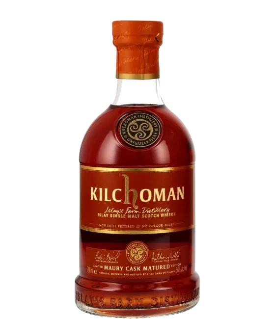 Kilchoman Maury Cask Matured, fles bij slijterij t Bockje in Bathmen