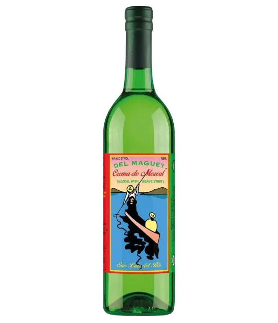 Del Maguey Crema de Mezcal, fles bij slijterij t Bockje in Bathmen