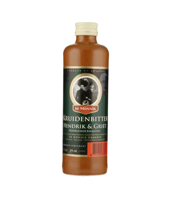 De Monnik Hendrik & Griet Kruidenbitter – 35 CL, fles bij slijterij t Bockje in Bathmen