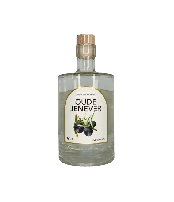 Twentse Ketels Oude Jenever, fles bij slijterij t Bockje in Bathmen