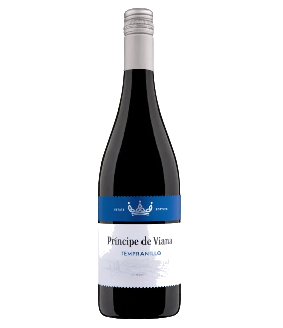 Principe de Viana Tempranillo, fles bij slijterij t Bockje in Bathmen