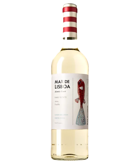 Quinta de Chocapalha Mar de Lisboa Branco, fles bij slijterij t Bockje in Bathmen